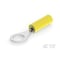 Te Connectivity Ring Terminal, #8 Stud Size, 24 AWG, 300 V, Nylon Insulated, Yellow 2-323916-3 - alternate 1
